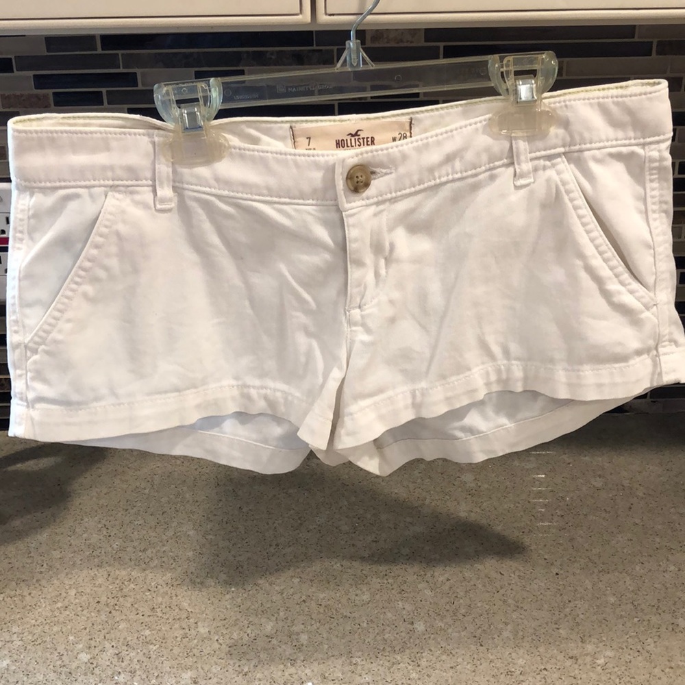 White shorts